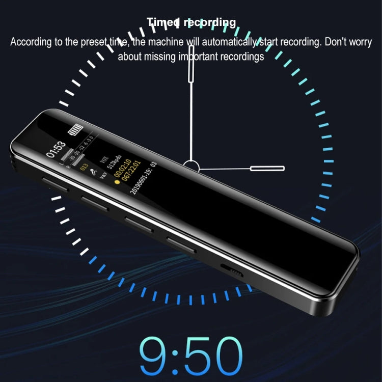 G1 0.96-Inch IPS Color Screen HD Smart Mini Noise Reduction Timer Recorder, Capacity: 16GB - Recording Pen by PMC Jewellery | Online Shopping South Africa | PMC Jewellery | Buy Now Pay Later Mobicred