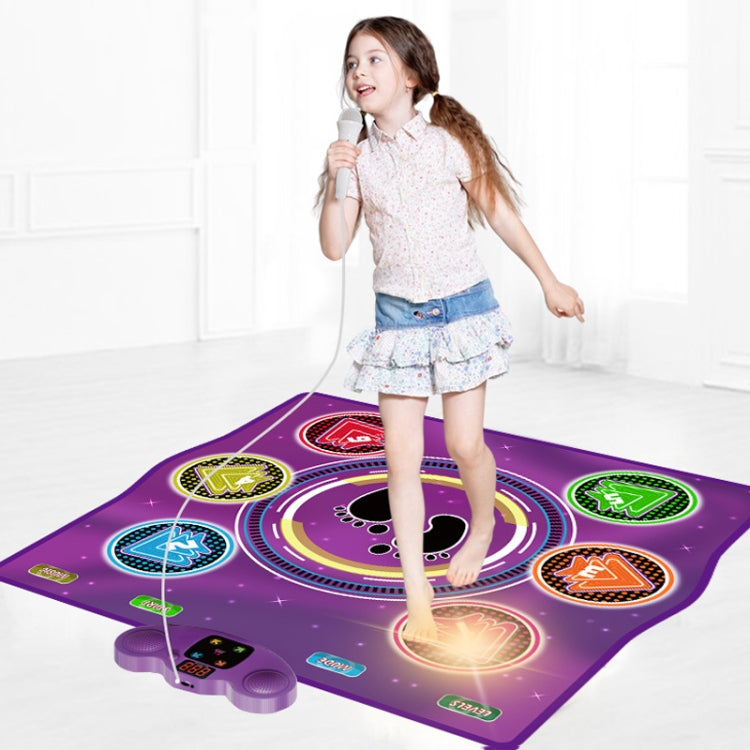 6 Buttons Dance Mat Toys For Kids With Bluetooth / AUX And Built In Music 6 Modes Step Floor Mat - Others by PMC Jewellery | Online Shopping South Africa | PMC Jewellery | Buy Now Pay Later Mobicred