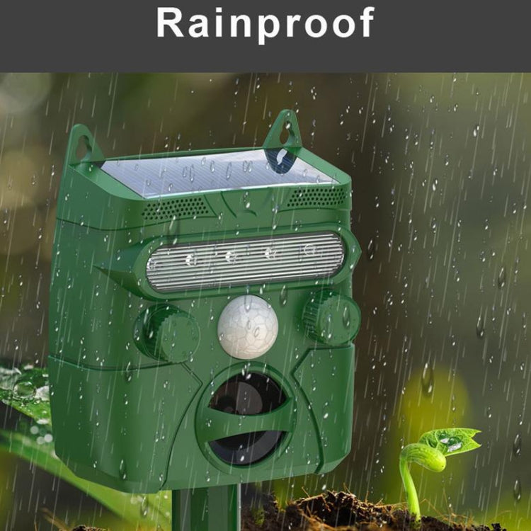 Solar Animal Driver Ultrasonic Outdoor Bird Repeller Electronic Mouse Repeller - free shipping - PMC TechLife - Order now!