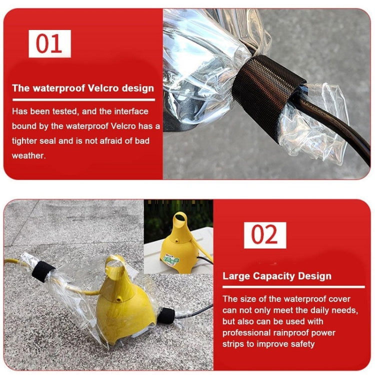 Battery Car Charger Plug Plate Rain Cover, Specification: Set - Waterproof Covers by PMC Jewellery | Online Shopping South Africa | PMC Jewellery