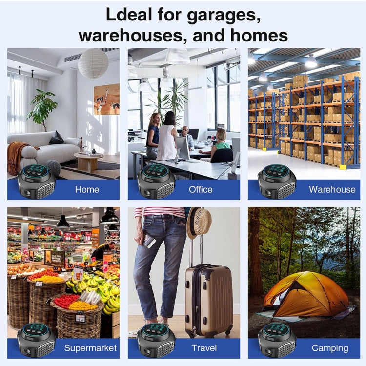 219 Intelligent Ultrasonic Multi-dimensional Frequency Conversion Home Indoor Mouse Repeller(White) - Repellents by PMC TechLife | Online Shopping South Africa | PMC TechLife | Buy Now Pay Later Mobicred