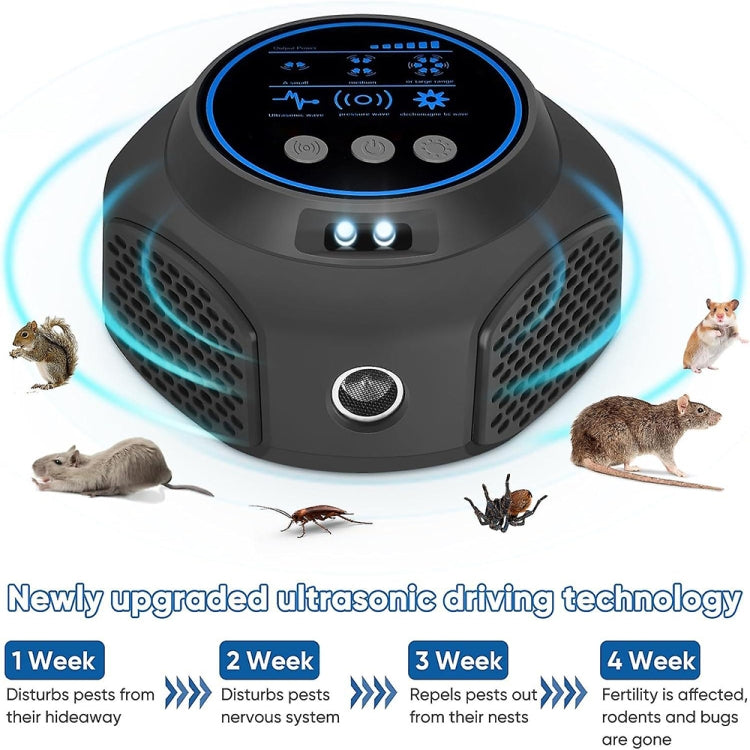 219 Intelligent Ultrasonic Multi-dimensional Frequency Conversion Home Indoor Mouse Repeller(White) - Repellents by PMC Jewellery | Online Shopping South Africa | PMC Jewellery | Buy Now Pay Later Mobicred