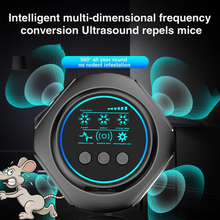 219 Intelligent Ultrasonic Multi-dimensional Frequency Conversion Home Indoor Mouse Repeller(White) - Repellents by PMC Jewellery | Online Shopping South Africa | PMC Jewellery | Buy Now Pay Later Mobicred