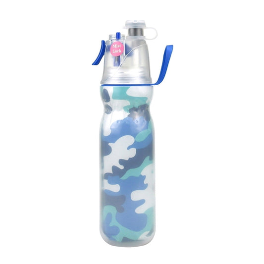 470ml Summer Outdoor Sports Training Spray Cooling Water Cup, Color: Blue 3-layers - Kettles by PMC Jewellery | Online Shopping South Africa | PMC Jewellery | Buy Now Pay Later Mobicred