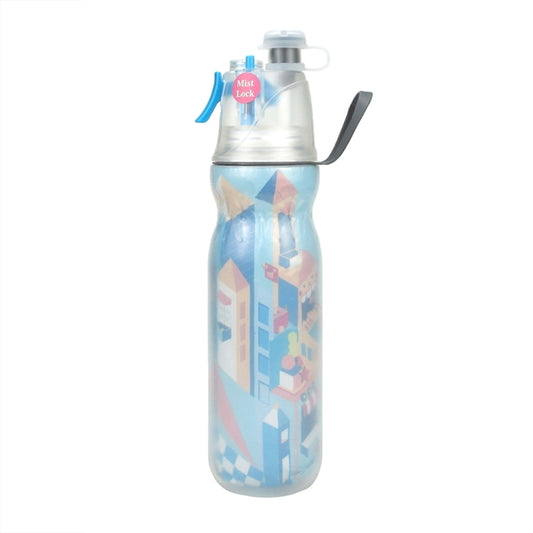 470ml Summer Outdoor Sports Training Spray Cooling Water Cup, Color: City 3-layers - Kettles by PMC Jewellery | Online Shopping South Africa | PMC Jewellery | Buy Now Pay Later Mobicred