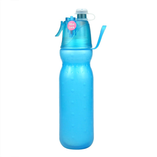 470ml Summer Outdoor Sports Training Spray Cooling Water Cup, Color: Pure Blue 2-layers - Kettles by PMC Jewellery | Online Shopping South Africa | PMC Jewellery | Buy Now Pay Later Mobicred