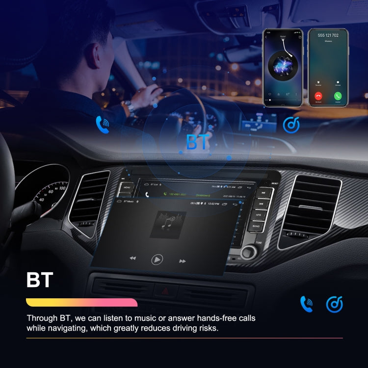 For Volkswagen/Skoda 1+32G Player Large Screen Carplay Android Navigation Reversing Camera Integrated Machine(Standard) - Car MP3 & MP4 & MP5 by PMC Jewellery | Online Shopping South Africa | PMC Jewellery | Buy Now Pay Later Mobicred