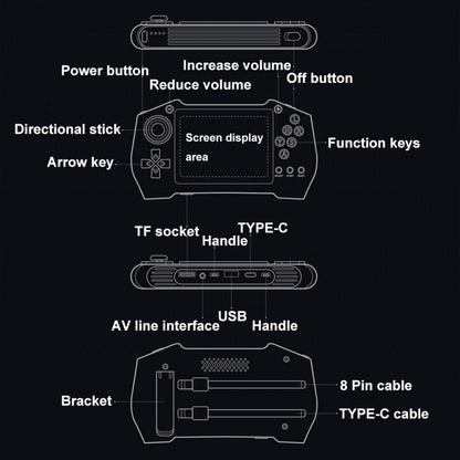 DY14 3.5-Inch Color Screen Retro Handheld Game Console With Power Bank Function, Model: Green Single - Pocket Console by PMC Jewellery | Online Shopping South Africa | PMC Jewellery | Buy Now Pay Later Mobicred