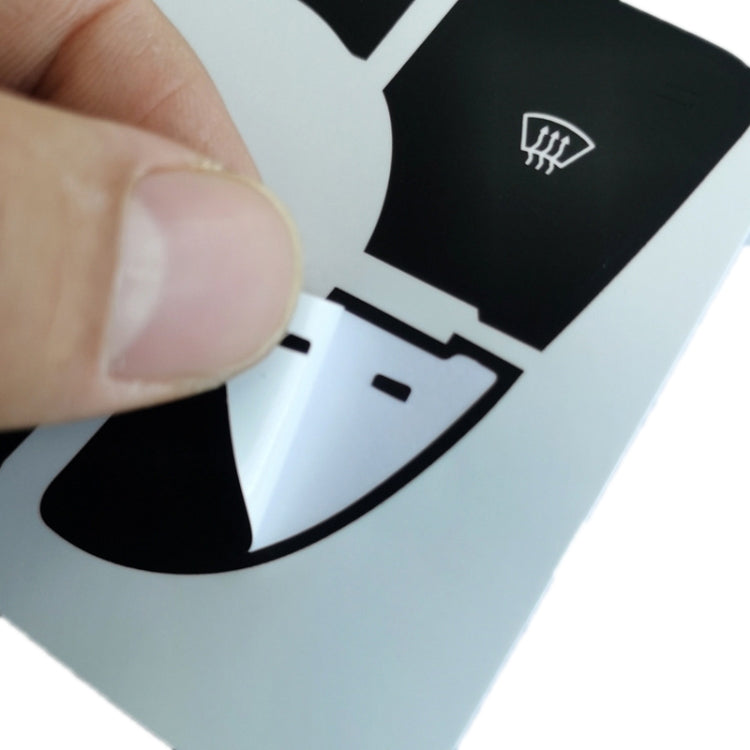 For Buick Excelle GT/XT Air Conditioning Central Control Button Repair Sticker(Low-end) - Decorative Sticker by PMC TechLife | Online Shopping South Africa | PMC TechLife | Buy Now Pay Later Mobicred