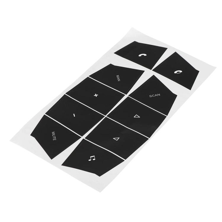 For Porsche Cayenne 2003-2006 Car Steering Wheel Button Repair Stickers - Decorative Sticker by PMC TechLife | Online Shopping South Africa | PMC TechLife | Buy Now Pay Later Mobicred