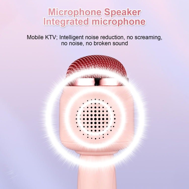 ICARER FAMILY F816 Karaoke Microphone Speaker Home Bluetooth Wireless Microphone(Pink) - free shipping - PMC TechLife - Order now!