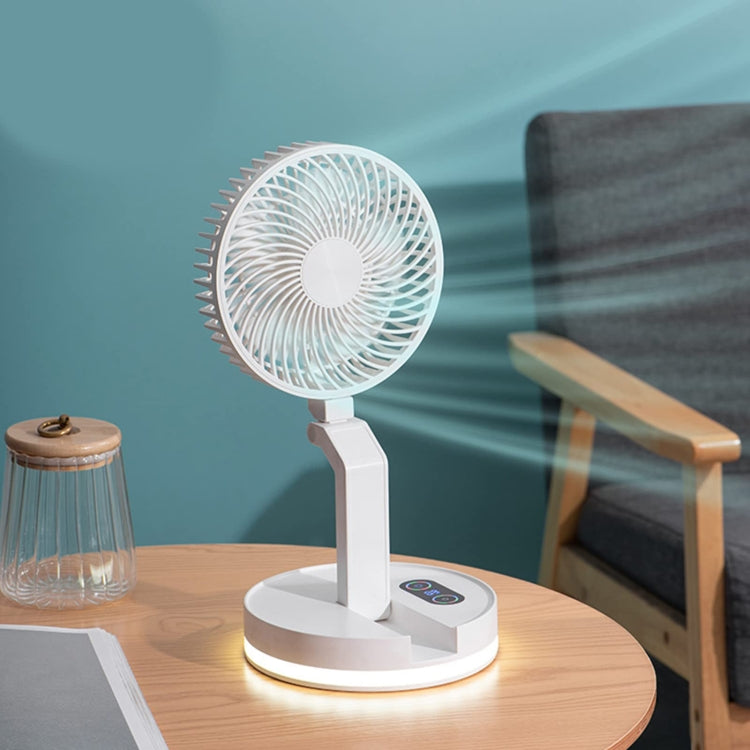 F200 Foldable Remote Control Wall-mounted Fan LED Light Desktop Rotating Fan, Color: Regular Model - Electric Fans by PMC TechLife | Online Shopping South Africa | PMC TechLife | Buy Now Pay Later Mobicred