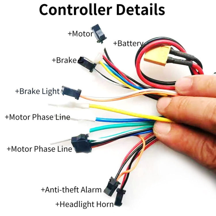 48V20A For Kugoo M4 Electrical Scooter Controller Assembly Electronic Control Board Communication Meter - Accessories & Parts by PMc TechLife | Online Shopping South Africa | PMc TechLife | Buy Now Pay Later Mobicred