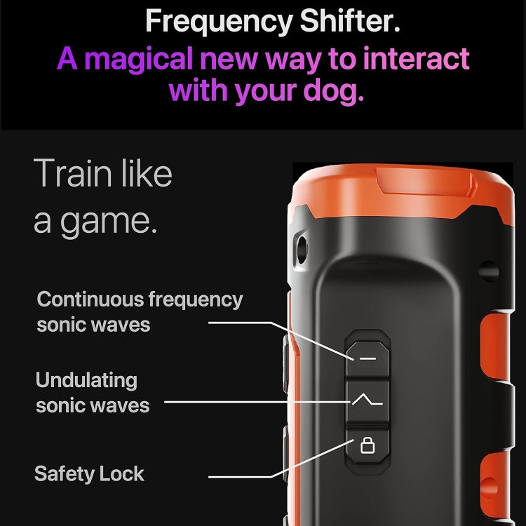 Three-head Dog Driver Lighting Flashing High Power Ultrasonic Dog Repeller(Black) - Training Aids by PMC Jewellery | Online Shopping South Africa | PMC Jewellery | Buy Now Pay Later Mobicred