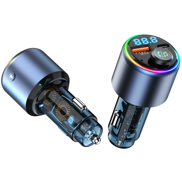 48W Car Bluetooth MP3 Player with Fast Charging(Black) - Bluetooth Car Kits by PMC TechLife | Online Shopping South Africa | PMC TechLife | Buy Now Pay Later Mobicred