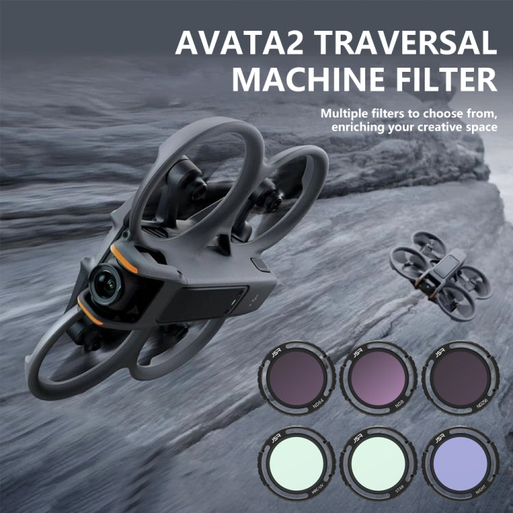 JSR-2050-21 UV+CPL+ND8+ND16+ND32+ND64+NIGHT+STAR For DJI Avata 2 Traverser Filter Accessories Camera Scrim Polarizing Lens -  by JSR | Online Shopping South Africa | PMC Jewellery