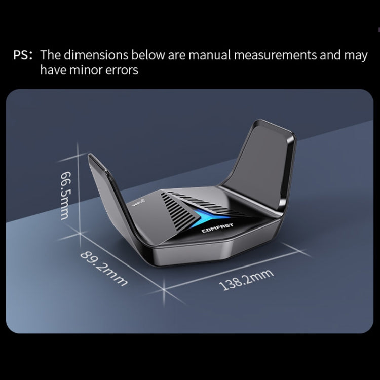 COMFAST CF-979AX WiFi6 5374Mbps USB-C / Type-C Wireless Network Card WiFi Receiver - free shipping - PMC Jewellery - Order now!