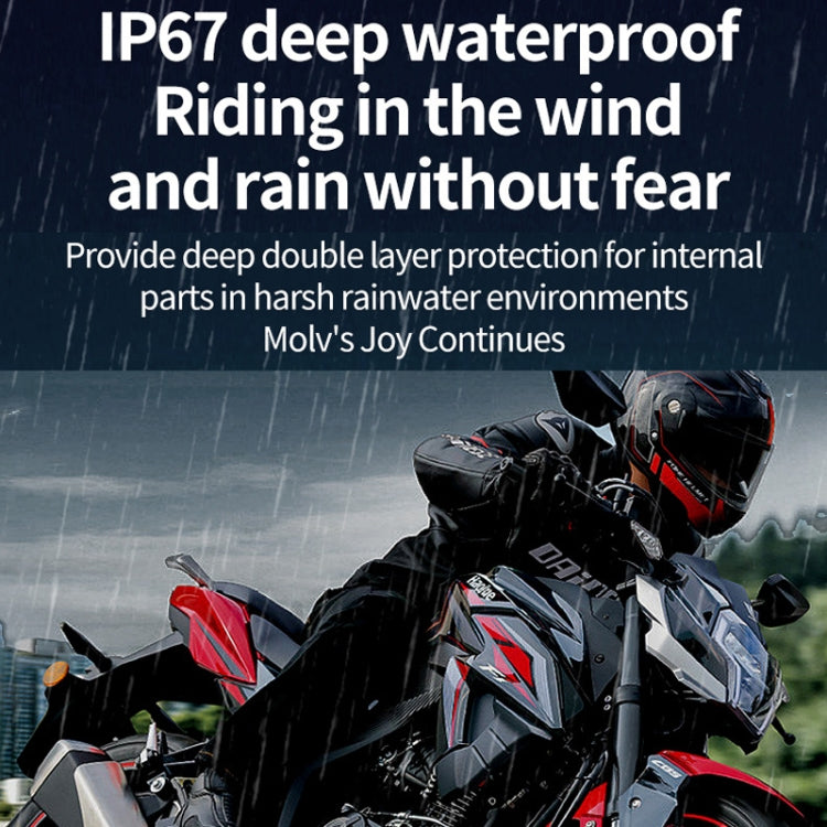Motorcycle Noise Reduction Waterproof Helmet Cycling Bluetooth Headphones - Motorcycle Walkie Talkie by PMC TechLife | Online Shopping South Africa | PMC TechLife | Buy Now Pay Later Mobicred