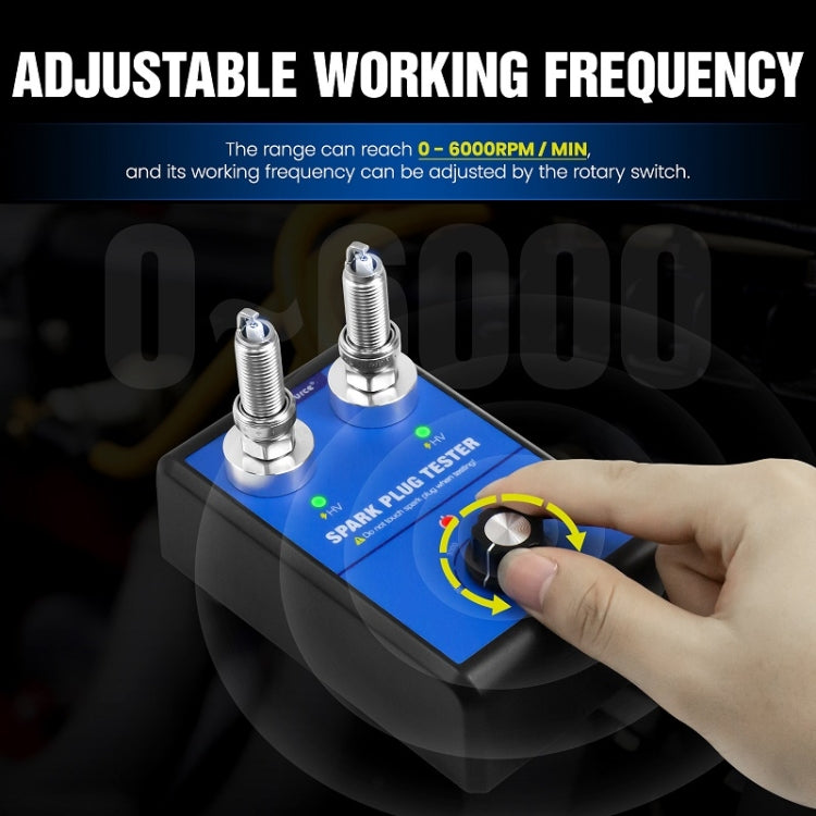 OBDResource High-Pressure Adjustable Dual-Hole Spark Plug Ignition Detector(EU Plug) - Electronic Test by OBDResource | Online Shopping South Africa | PMC TechLife | Buy Now Pay Later Mobicred