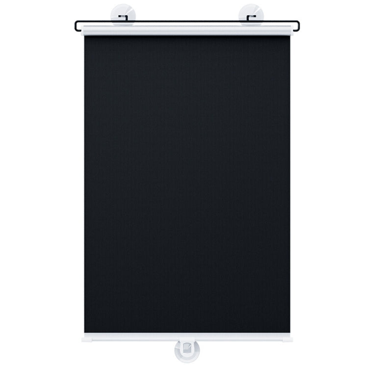 45x125cm Car Summer No-punch Retractable Titanium Silver Sunshade Curtain - Window Foils & Solar Protection by PMC TechLife | Online Shopping South Africa | PMC TechLife | Buy Now Pay Later Mobicred
