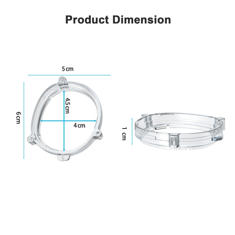 For Meta Quest 3 VR Magnetic Eyeglasses Frame, Spec: L&R Frame Black - VR Accessories by PMC TechLife | Online Shopping South Africa | PMC TechLife | Buy Now Pay Later Mobicred