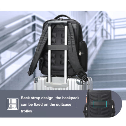 Bopai 61-121601 Large Capacity Waterproof Business Laptop Backpack With USB+Type-C Port(Blue) - Backpack by Bopai | Online Shopping South Africa | PMC Jewellery | Buy Now Pay Later Mobicred