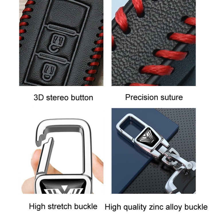 For Isuzu Car Key Cover Multifunctional Keychain Anti-lost Number Plate(A) - Car Key Cases by PMC TechLife | Online Shopping South Africa | PMC TechLife | Buy Now Pay Later Mobicred