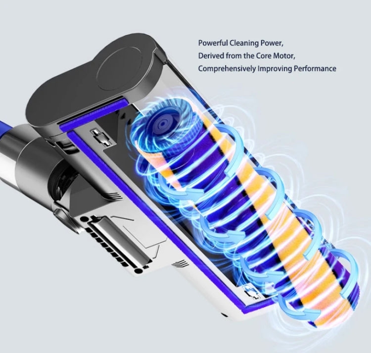 For Dyson V10 Slim V12 Slim Vacuum Cleaner Soft Brush Head With Green Light Dust Display Lamp - Dyson Accessories by PMC Jewellery | Online Shopping South Africa | PMC Jewellery