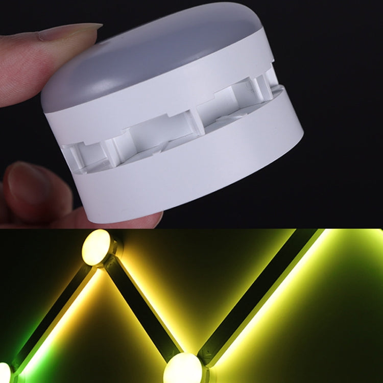 JSK-P30 9 Sections Smart WiFi Bluetooth Splicing Atmosphere Light Sound Control Constellation Light Support Amazon Alexa / Google Assistant / DuerOS AU Plug(White) - Novelty Lighting by PMC TechLife | Online Shopping South Africa | PMC TechLife | Buy Now Pay Later Mobicred