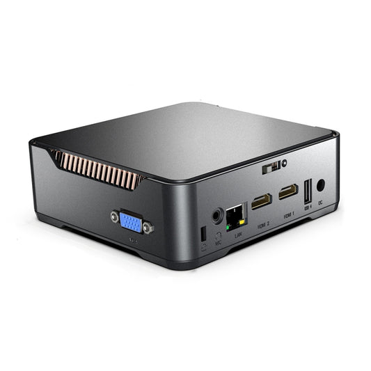 GK3Plus N100 16G+256G EU Plug 12th Intel Alderlake Dual HDMI+VGA Triple Display 4K HD Pocket Mini PC - Windows Mini PCs by PMC Jewellery | Online Shopping South Africa | PMC Jewellery | Buy Now Pay Later Mobicred