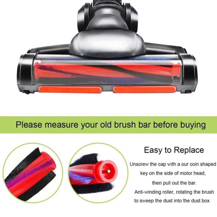 For Dyson V6 DC59 DC62 SV03 Vacuum Cleaner Brush Head Roller Bar, Spec:  225mm - For Dyson Accessories by PMC TechLife | Online Shopping South Africa | PMC TechLife | Buy Now Pay Later Mobicred