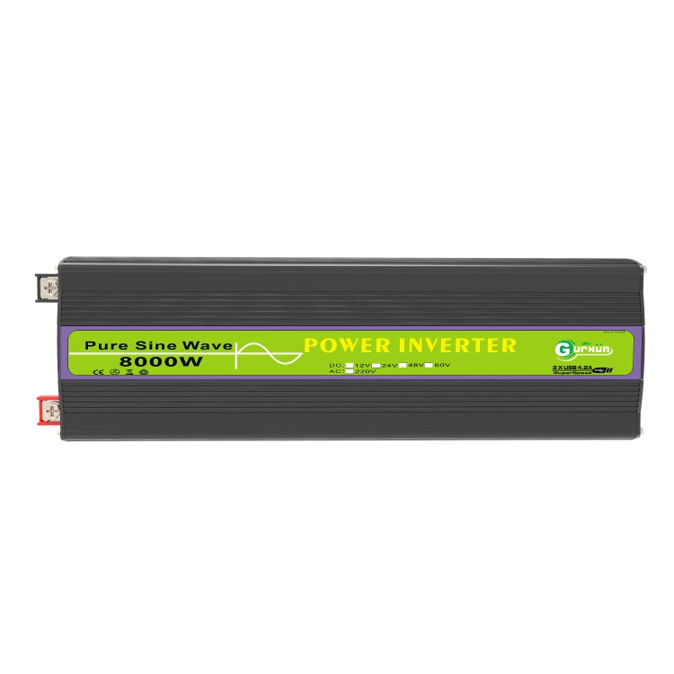 Gurxun 12V-220V 8000W Pure Sine Wave Inverter Car Single Digital Display Voltage Converter - free shipping - PMC TechLife - Order now!
