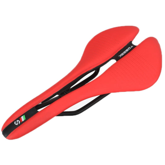 TOSEEK Mountain Bike Saddle Road Bicycle Seat Accessories, Color: Red - Bicycle Saddle by TOSEEK | Online Shopping South Africa | PMC Jewellery | Buy Now Pay Later Mobicred