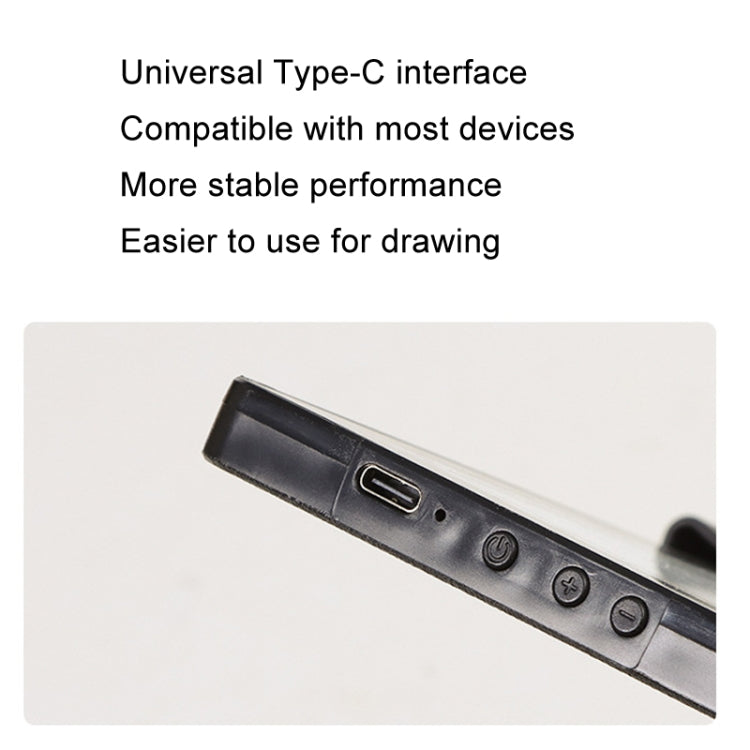 A3-D28B LED Smart Charging Copy Desk Line Drawing Hand Drawing Transparency Copy Platform With 1m Type-C Line+Removable Clip -  by PMC TechLife | Online Shopping South Africa | PMC TechLife | Buy Now Pay Later Mobicred