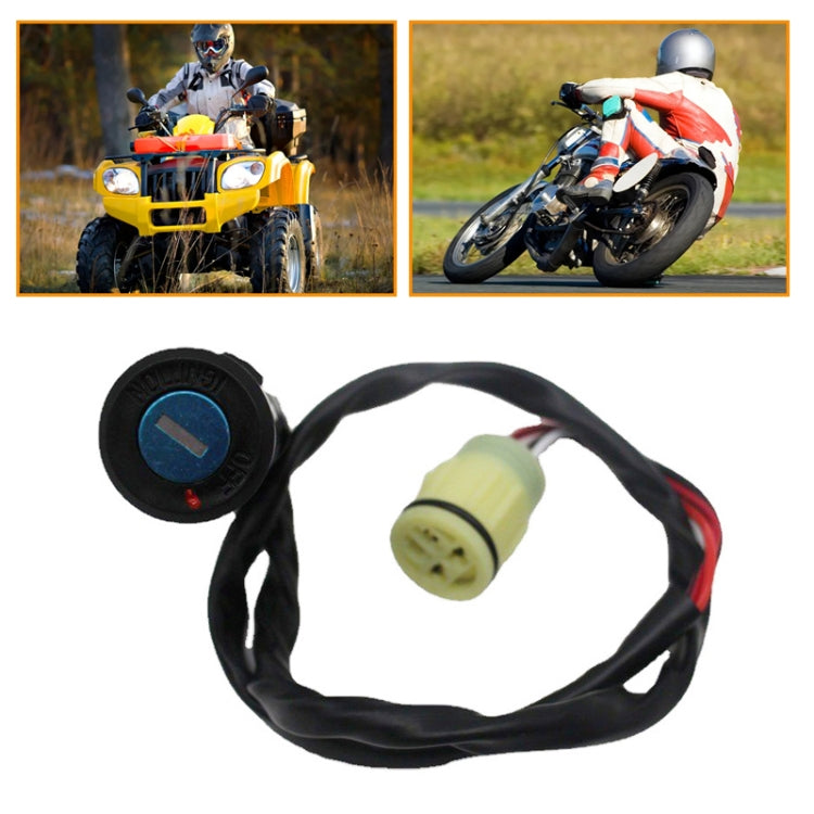 Motorcycle Ignition Key Switch For Honda Rancher TRX350 / 450 / 500 35100-HN5-670 - Replacement Parts by PMC Jewellery | Online Shopping South Africa | PMC Jewellery