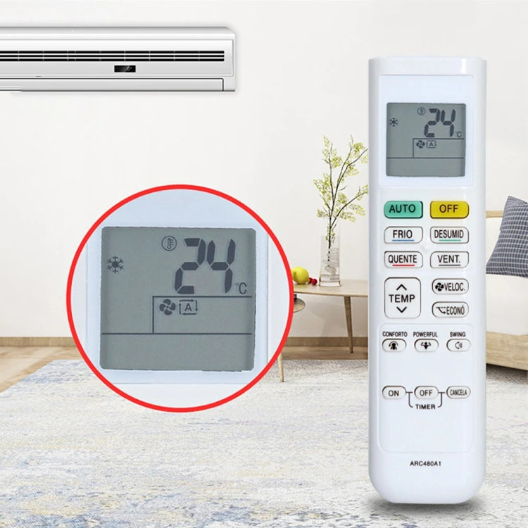 For DAIKIN Air Conditioner ARC480A1 Remote Control Replacement Parts - Air-Conditioner by PMc TechLife | Online Shopping South Africa | PMc TechLife | Buy Now Pay Later Mobicred