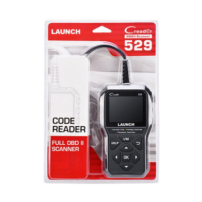 Launch Creader CR529 OBD2 Car Engine Fault Tester Code Scanner(Black) - Code Readers & Scan Tools by Launch | Online Shopping South Africa | PMC Jewellery | Buy Now Pay Later Mobicred