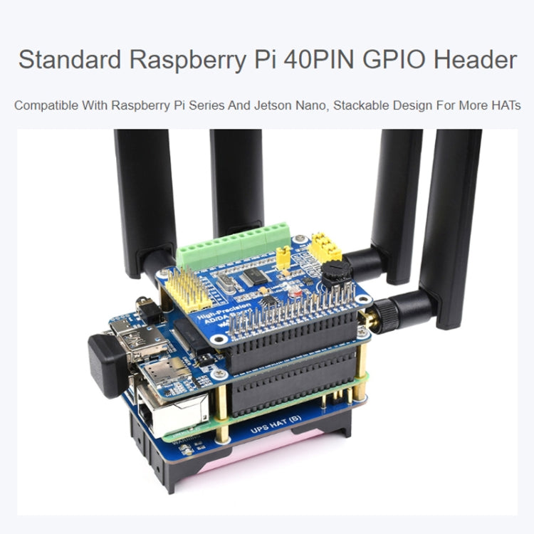Waveshare SIM8262E-M2 5G HAT For Raspberry Pi, Quad Antennas 5G NSA, 5G/4G/3G Compatible(23254) - free shipping - PMc TechLife - Order now!