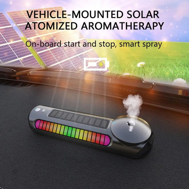 Solar Car Smart Spray Aromatherapy Machine Parking Sign(Gray) - Air Freshener by PMC TechLife | Online Shopping South Africa | PMC TechLife | Buy Now Pay Later Mobicred