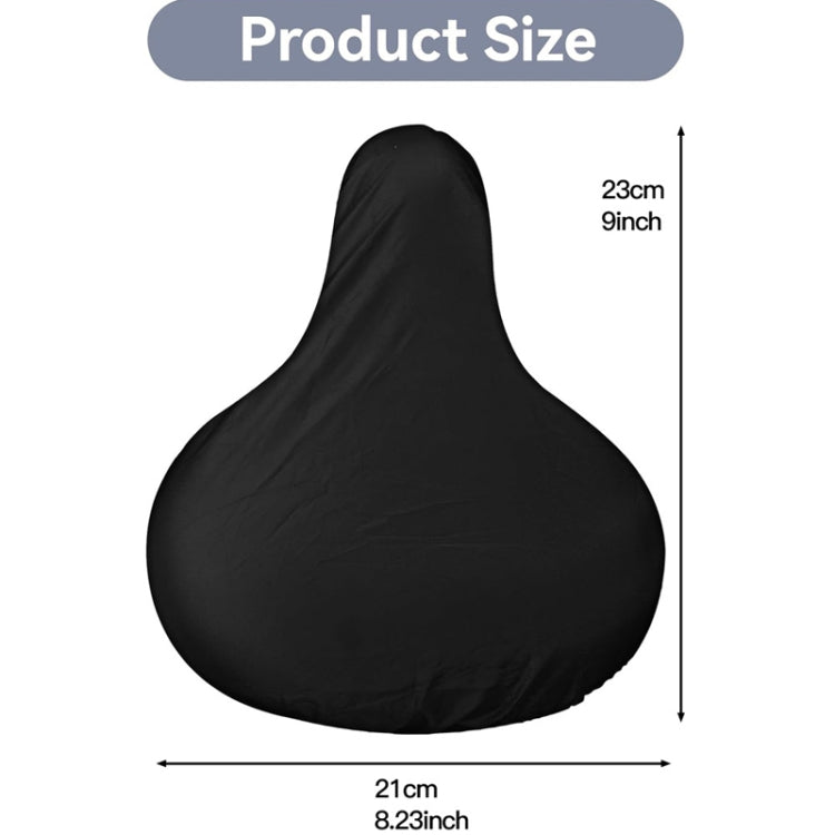 2pcs Bicycle Saddle Waterproof Dustproof Sun Protection Cover(Universal Size) - Others by PMc TechLife | Online Shopping South Africa | PMc TechLife | Buy Now Pay Later Mobicred