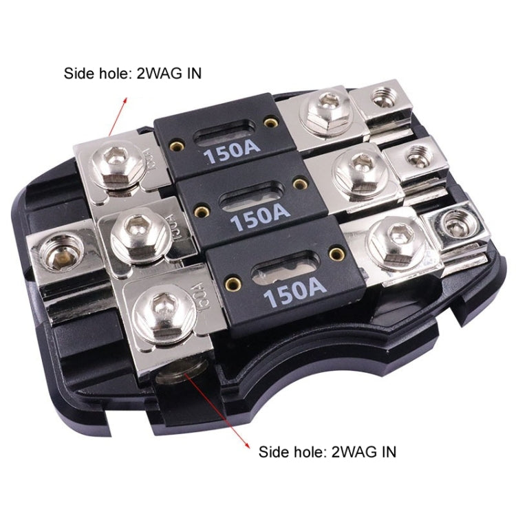 One To Three Car Audio Power Fuse Holder Fuse Junction Box - Fuse by PMC TechLife | Online Shopping South Africa | PMC TechLife | Buy Now Pay Later Mobicred