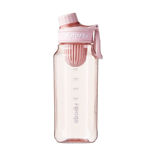 1000ml Large Capacity Outdoor Portable Sports Fitness Water Cup With Tea Strainer(Pink) - Kettles by PMC Jewellery | Online Shopping South Africa | PMC Jewellery | Buy Now Pay Later Mobicred