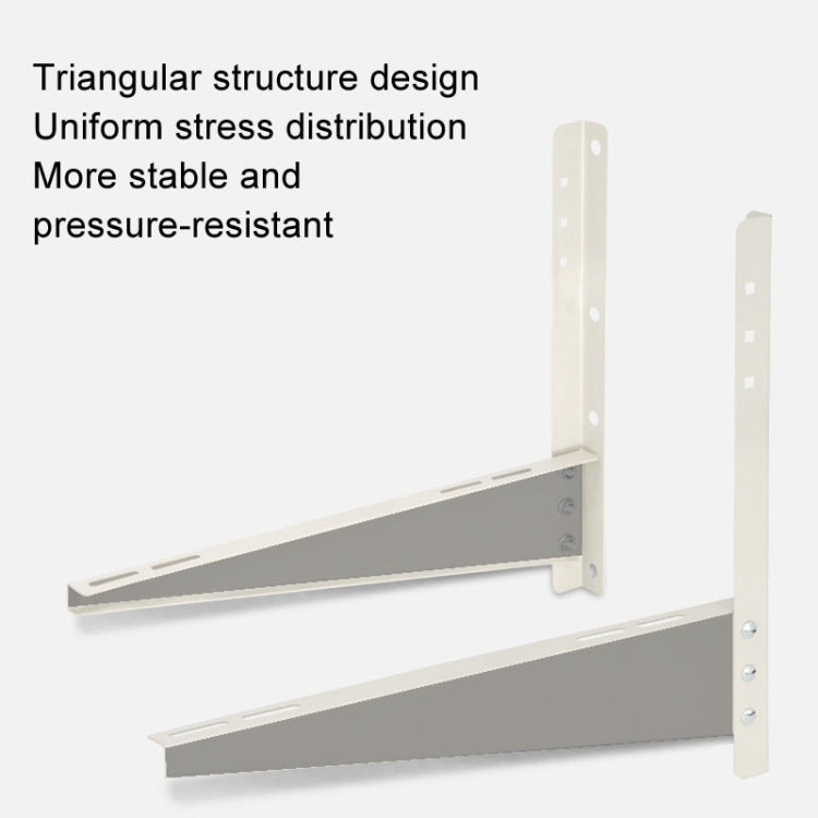 AC1512 1-2HP Thickened Cold Rolled Steel Air Conditioner Outside Unit Bracket Universal Air Conditioner Wall Mount Support - free shipping - PMC TechLife - Order now!