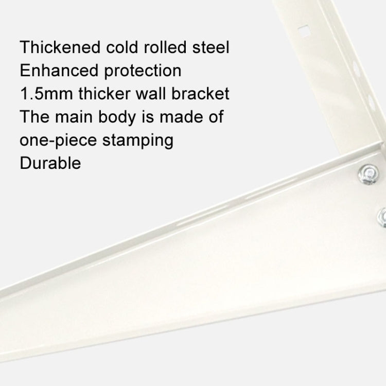 AC1523 2-3HP Thickened Cold Rolled Steel Air Conditioner Outside Unit Bracket Universal Air Conditioner Wall Mount Support - free shipping - PMC TechLife - Order now!