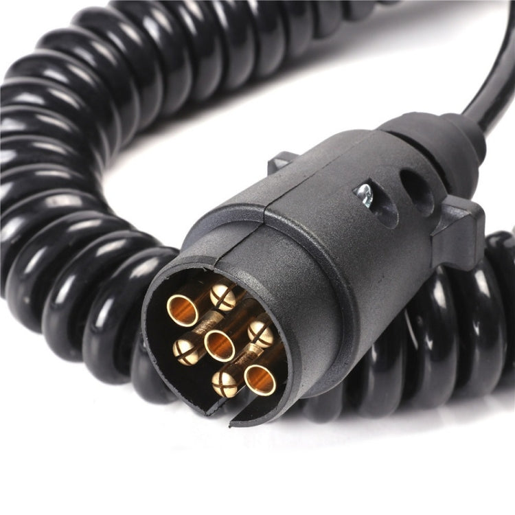 European 7 Pin 12 Volt Car Trailer Connector With Wire(1101) - Terminal connectors by PMC TechLife | Online Shopping South Africa | PMC TechLife | Buy Now Pay Later Mobicred