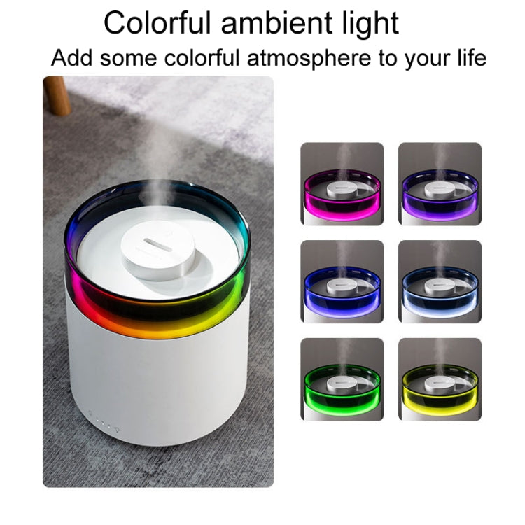 H10 Home Portable Office Aromatherapy Diffuser Running Horse Night Light Large Fog Humidifier(White) - free shipping - PMC TechLife - Order now!