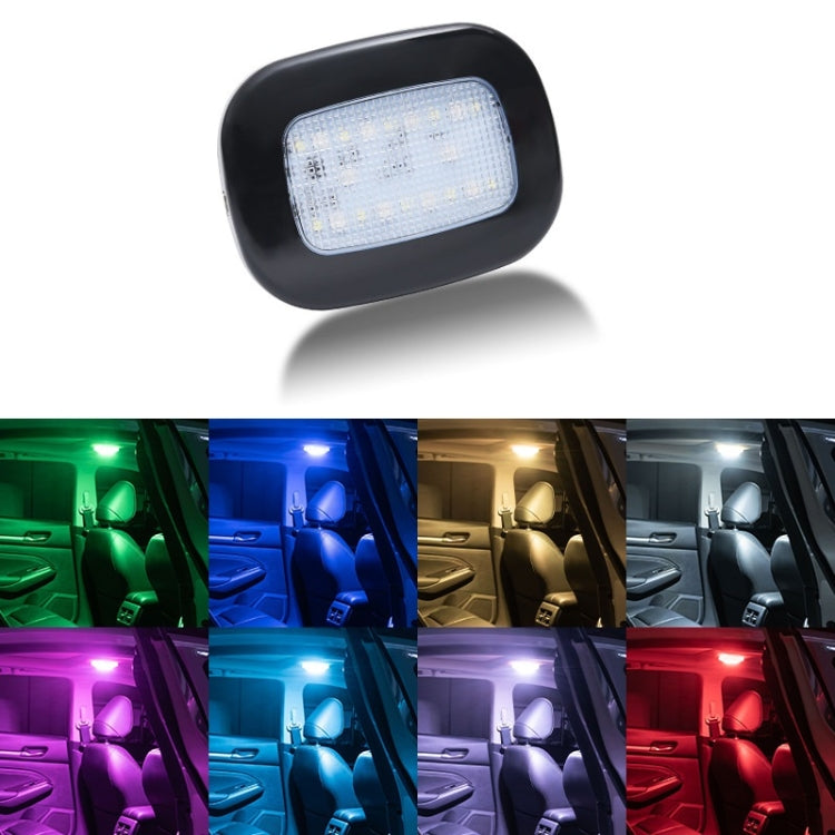 Car USB Charging Strong Magnetic Roof Reading LED Light(Black) - Dome Lights by PMC Jewellery | Online Shopping South Africa | PMC Jewellery | Buy Now Pay Later Mobicred