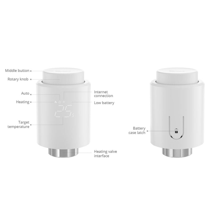 SONOFF TRVZB Zigbee Temperature Control Valve Intelligent Heating Anti-freezing APP Remote Control - free shipping - PMC TechLife - Order now!