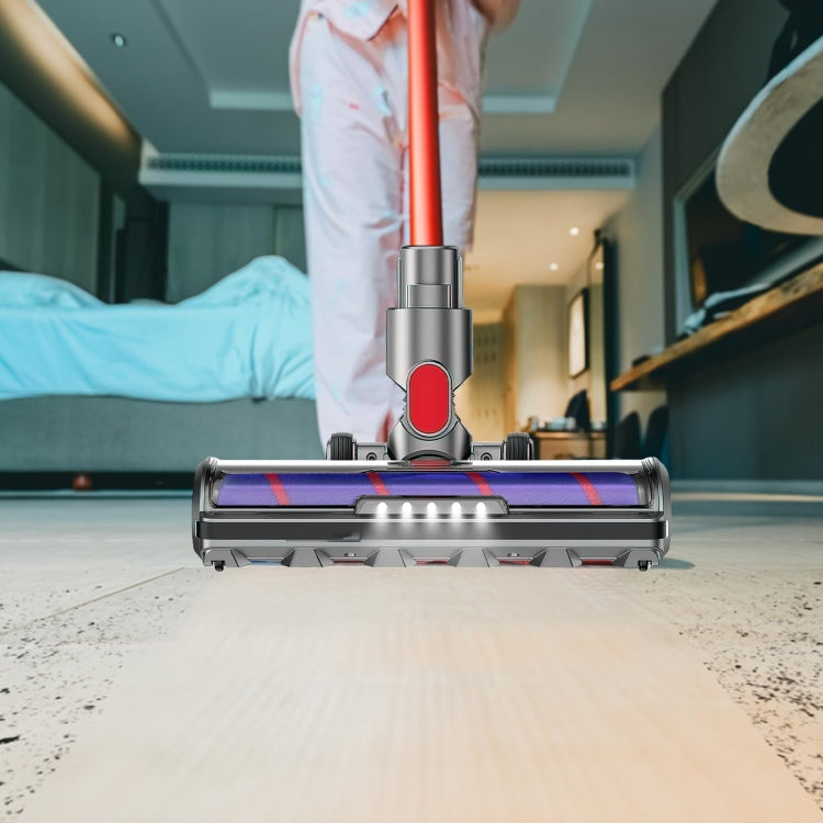 For Dyson V7 V8 V10 V11 Vacuum Cleaner Motor Head Soft Bristle Roller Brush With Light - For Dyson Accessories by PMC TechLife | Online Shopping South Africa | PMC TechLife | Buy Now Pay Later Mobicred