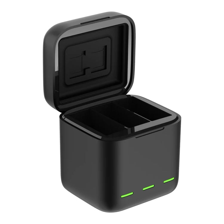 TELESIN GP-BCG-901 Storage Battery Charging Box For GoPro HERO12 Black / HERO11 Black / HERO10 Black / HERO9 Black(Single Charging Box) - Charger by TELESIN | Online Shopping South Africa | PMC Jewellery | Buy Now Pay Later Mobicred